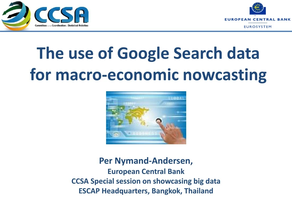 the use of google search data for macro economic nowcasting