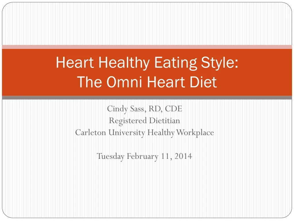 heart healthy eating style the omni heart diet