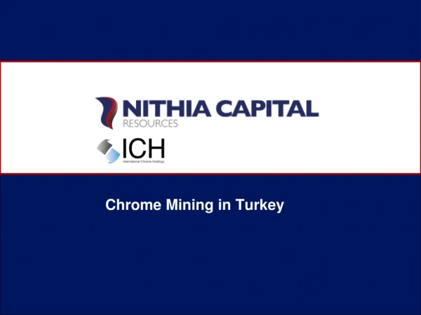 Chrome Mining in Turkey