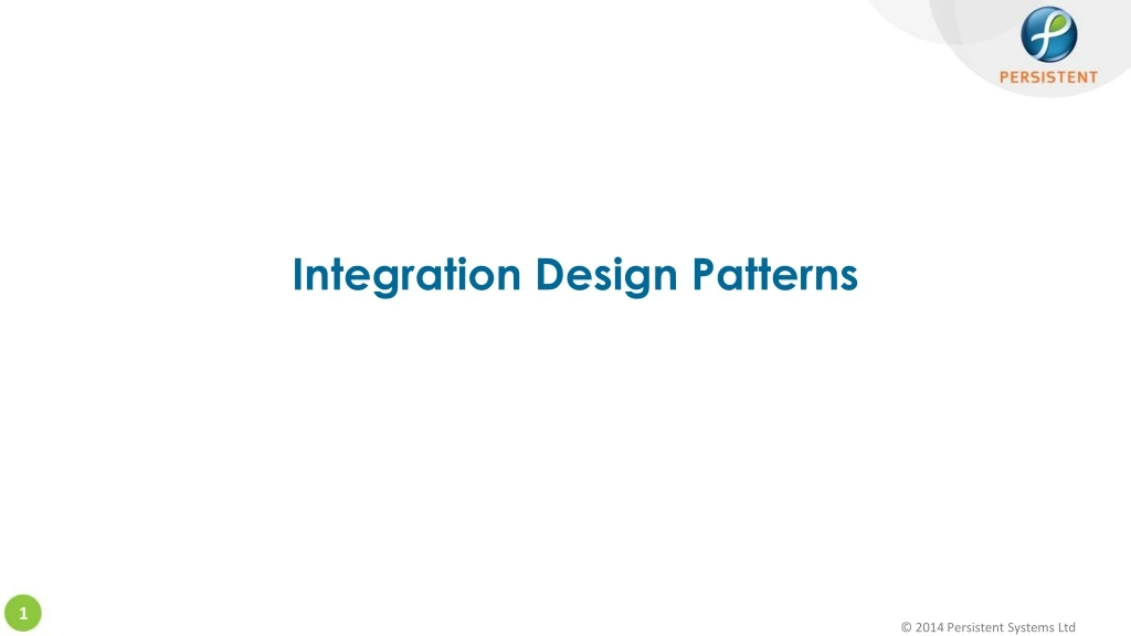 integration design patterns