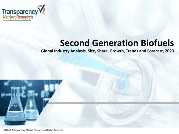 Second Generation Biofuels Market Volume Analysis, Segments, Value Share and Key Trends 2023
