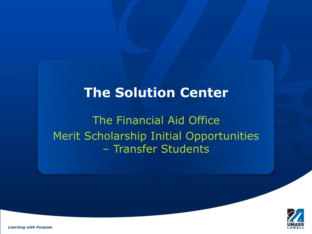 the solution center