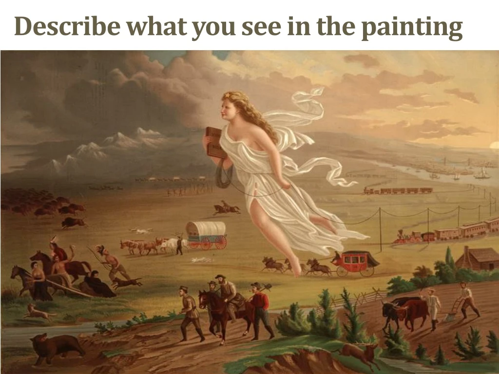 describe what you see in the painting