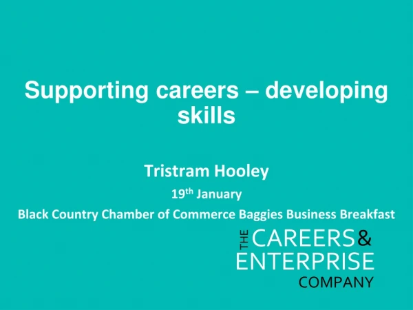 Supporting careers – developing skills