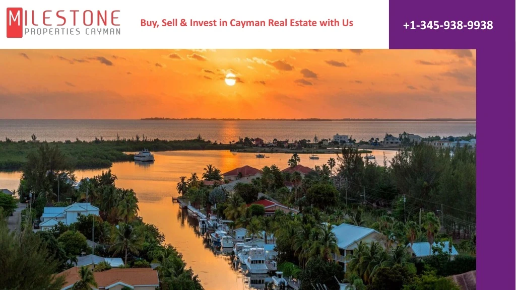 buy sell invest in cayman real estate with us