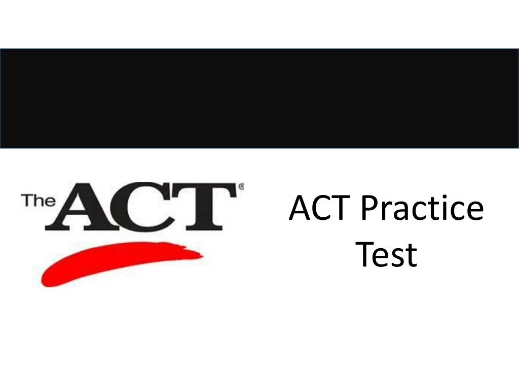 act practice test