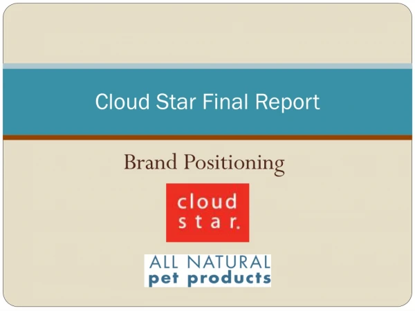 Cloud Star Final Report