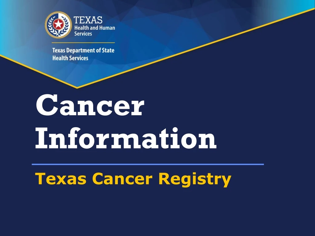 cancer information