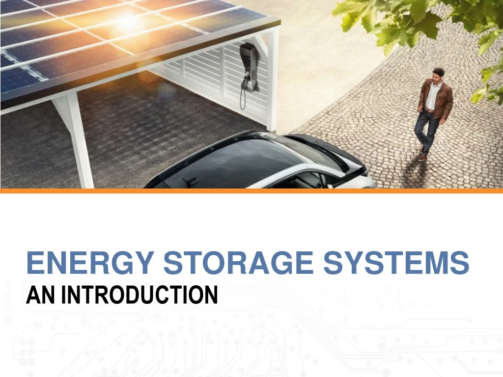 energy storage systems