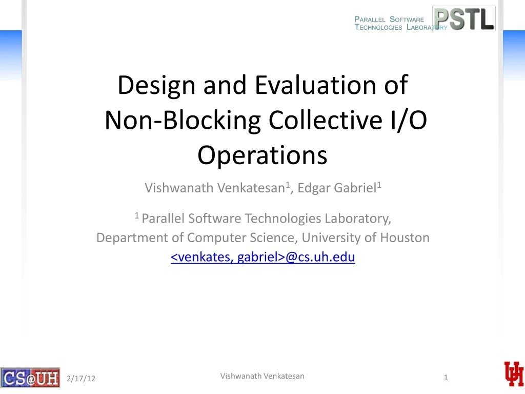 design and evaluation of non blocking collective i o operations