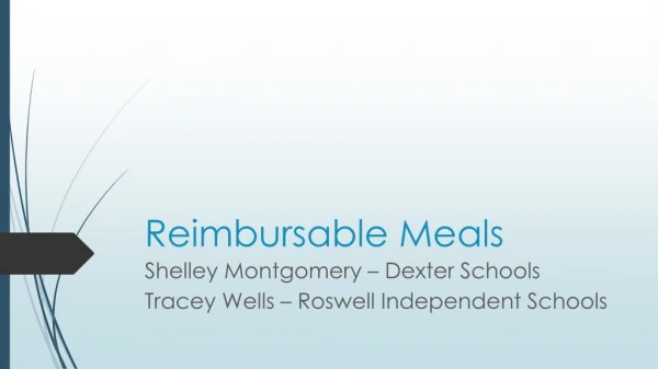 Reimbursable Meals