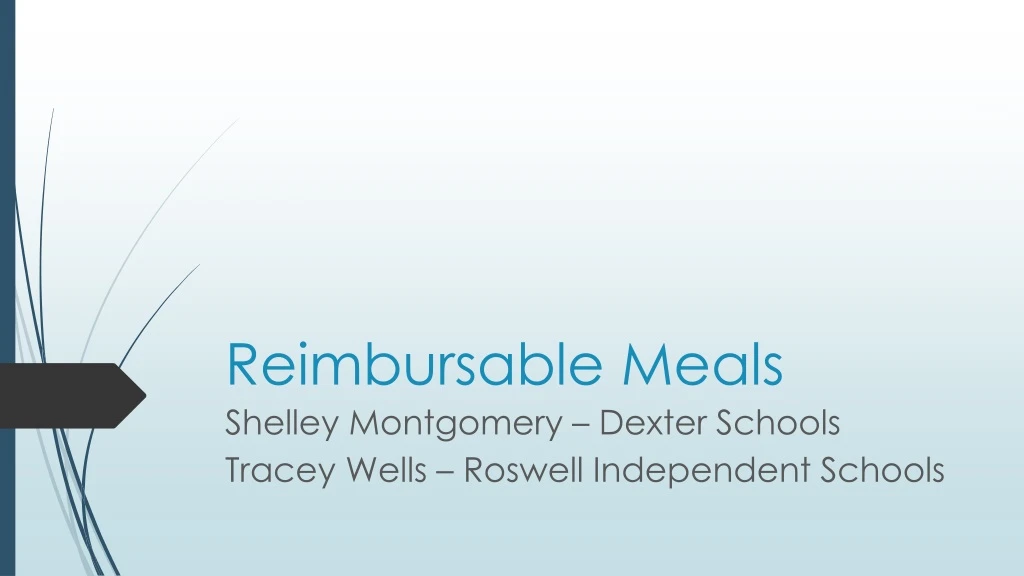 reimbursable meals