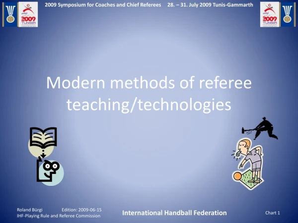 Modern methods of referee teaching/technologies
