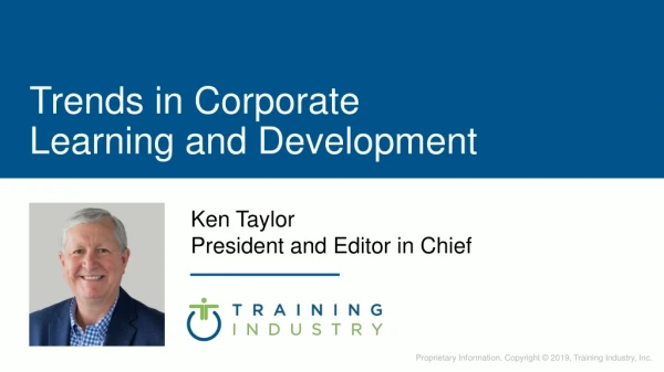 Trends in Corporate Learning and Development