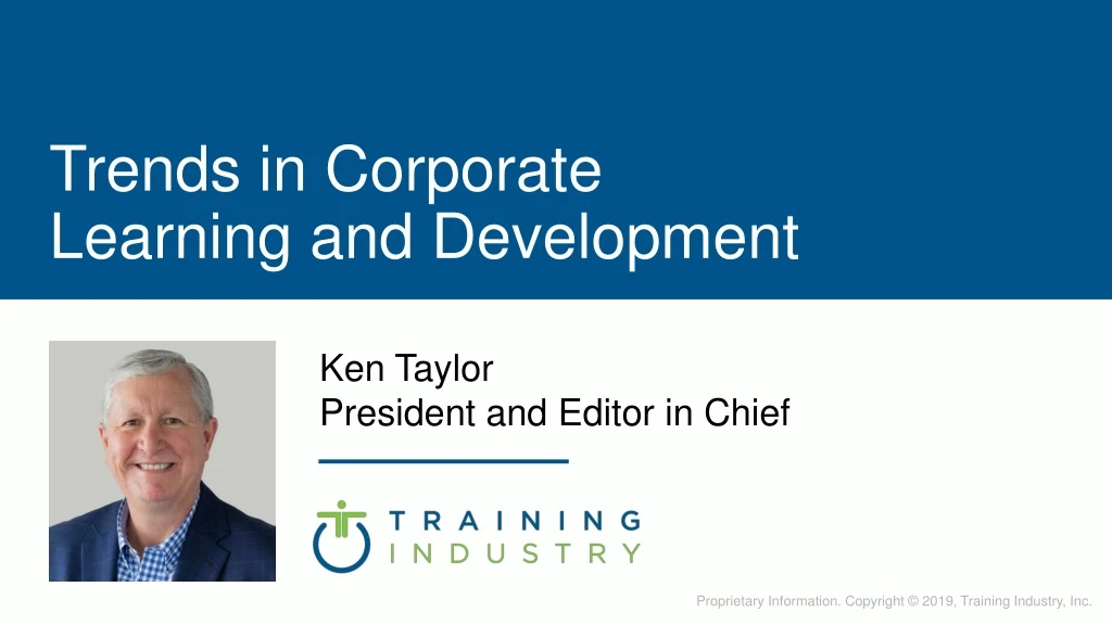 trends in corporate learning and development