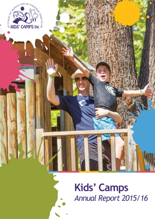 Kids’ Camps Annual Report 2015/16