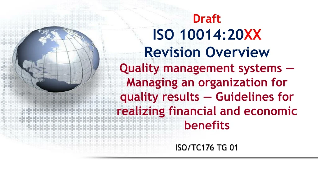 iso tc176 tg 01