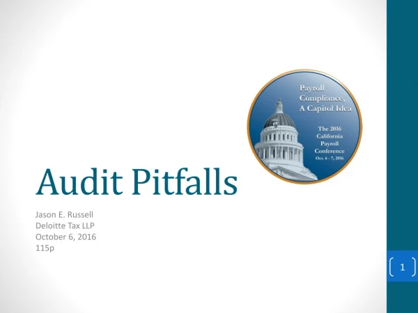 Audit Pitfalls