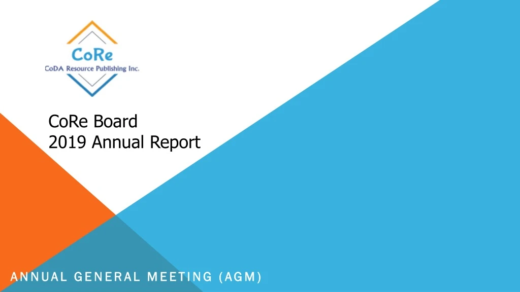 core board 2019 annual report