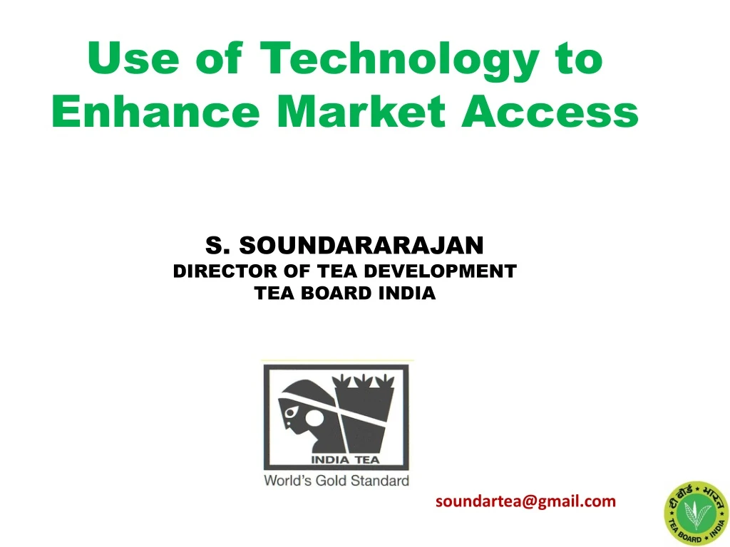 use of technology to enhance market access