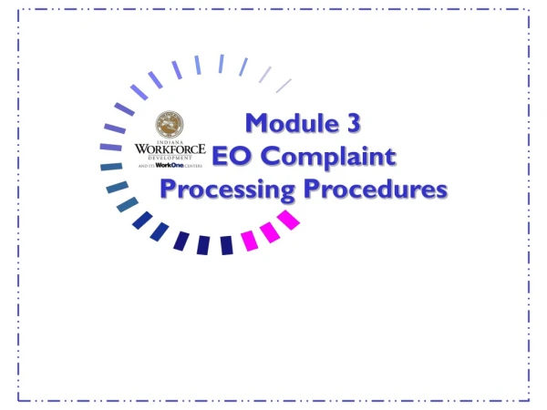 Module 3 EO Complaint Processing Procedures