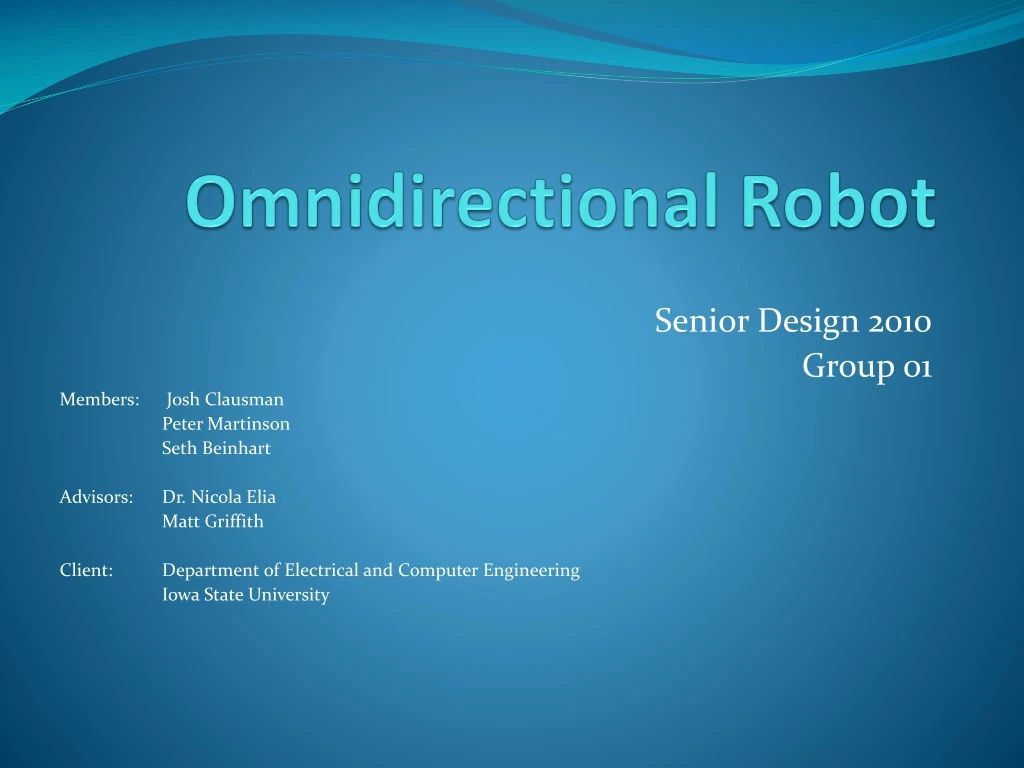 omnidirectional robot