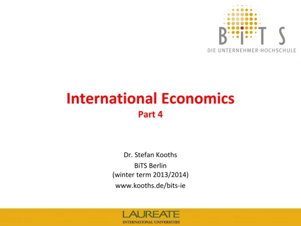 International Economics Part 4