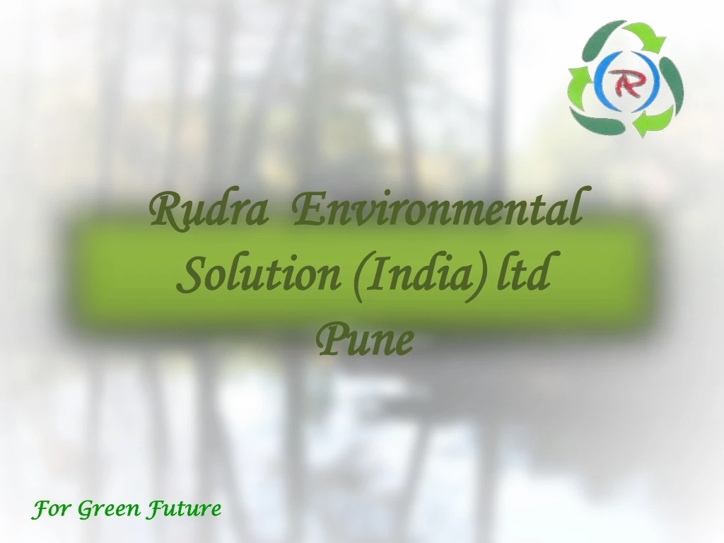 rudra environmental solution india ltd pune