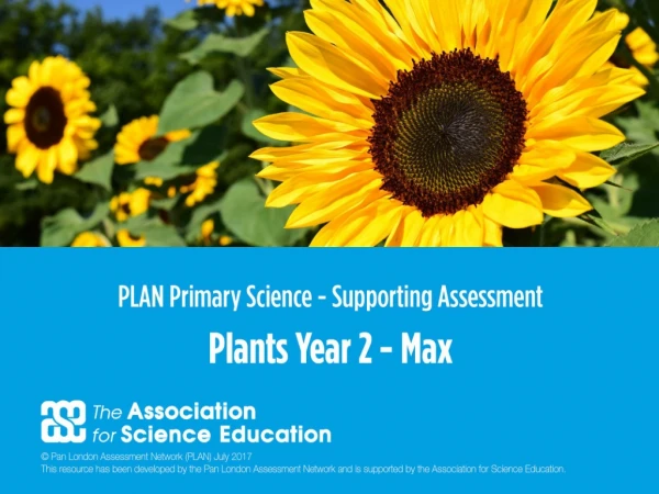 PLAN Primary Science - Supporting Assessment