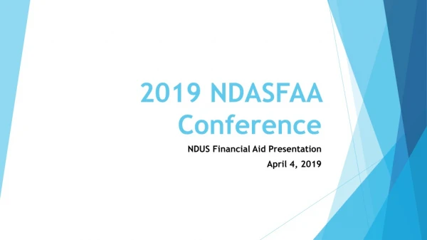 2019 NDASFAA Conference