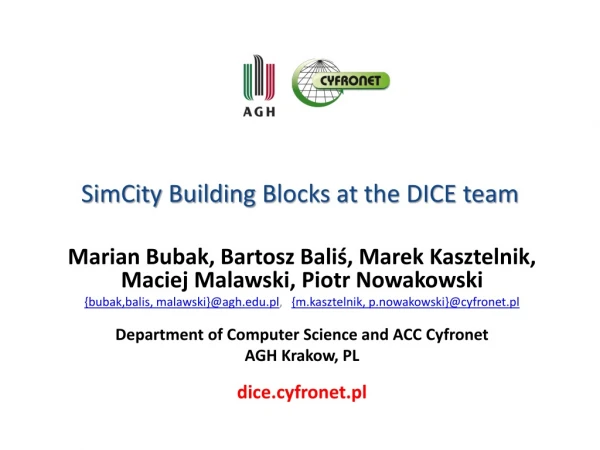 SimCity Building B locks at the DICE team
