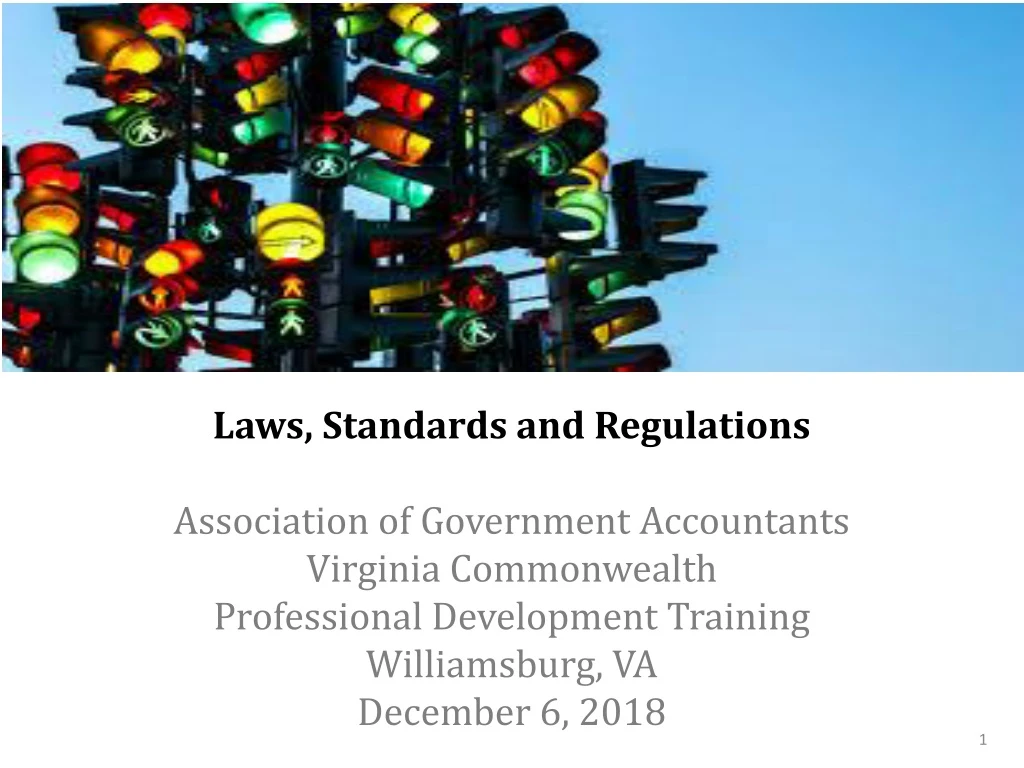 laws standards and regulations association