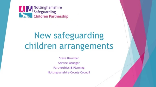 New safeguarding children arrangements