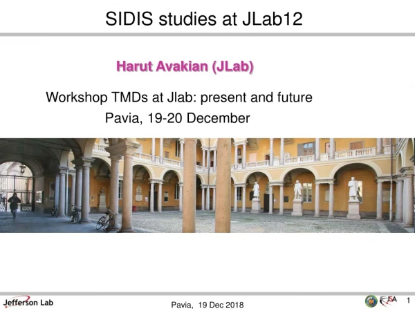 SIDIS studies at JLab12