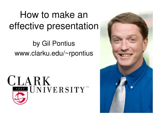 How to make an effective presentation