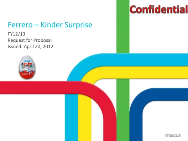 Ferrero – Kinder Surprise