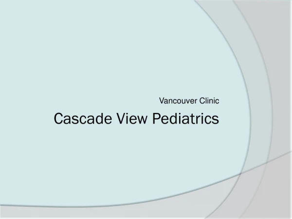 Cascade View Pediatrics