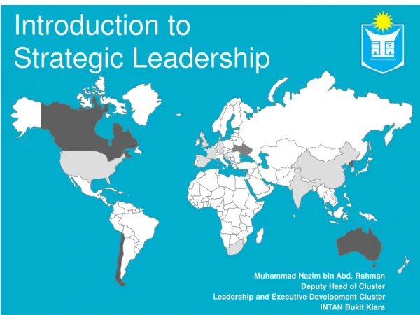 Introduction to Strategic Leadership