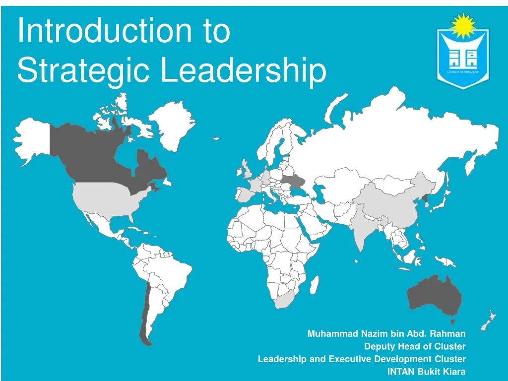 introduction to strategic leadership