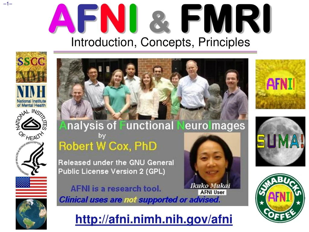 a f n i fmri introduction concepts principles