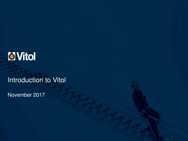 Introduction to Vitol November 2017
