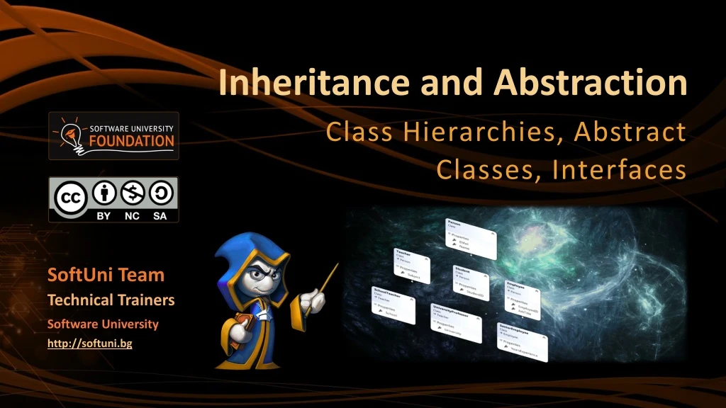 inheritance and abstraction