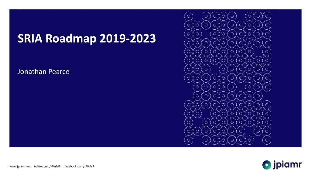 sria roadmap 2019 2023