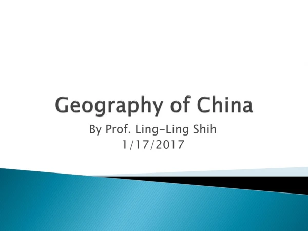 Geography of China