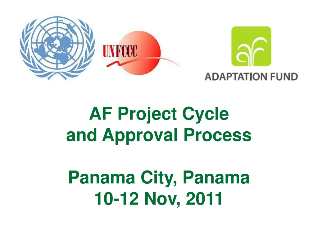 af project cycle and approval process panama city