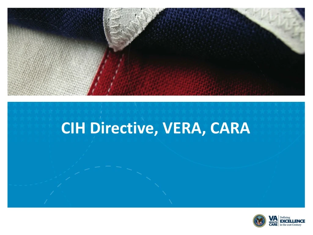 cih directive vera cara