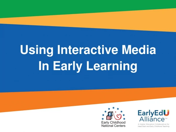 Using Interactive Media In Early Learning