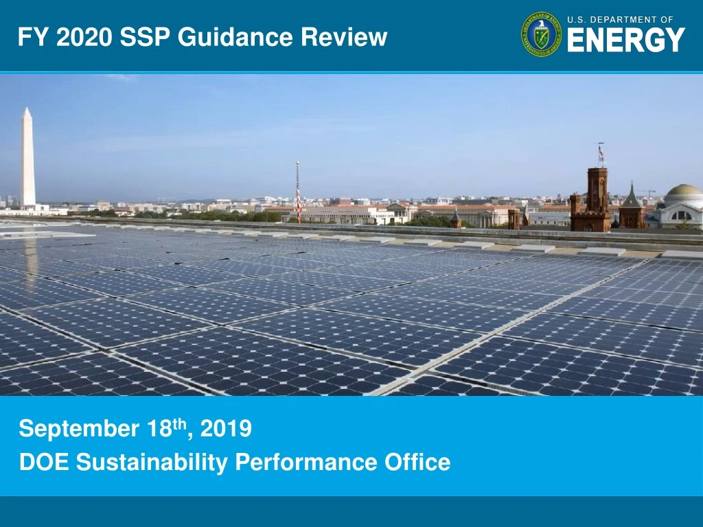 fy 2020 ssp guidance review