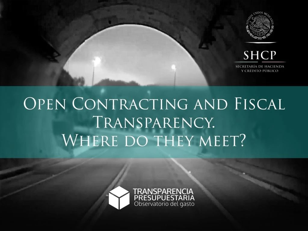 open contracting and fiscal transparency where