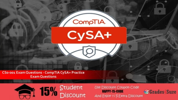 CompTIA CySA CS0-001 Practice Test Questions Answers